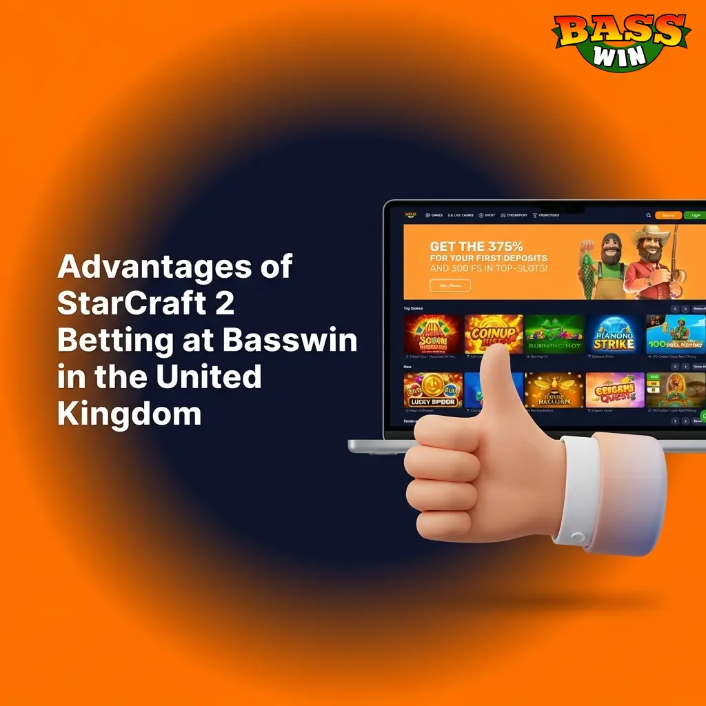 Basswin StarCraft 2 betting advantages for UK players including welcome bonus, payment options and competitive odds