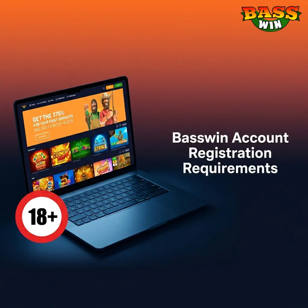 Basswin account registration requirements including age, residency, and identity rules for UK players