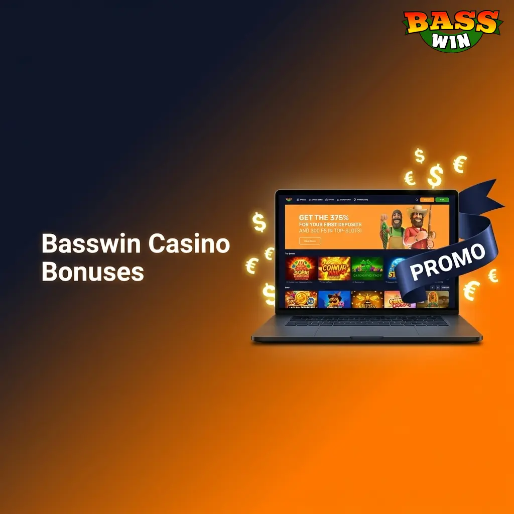 Basswin Casino bonuses including welcome package, reload offers, free spins, cashback and live casino promotions for UK players