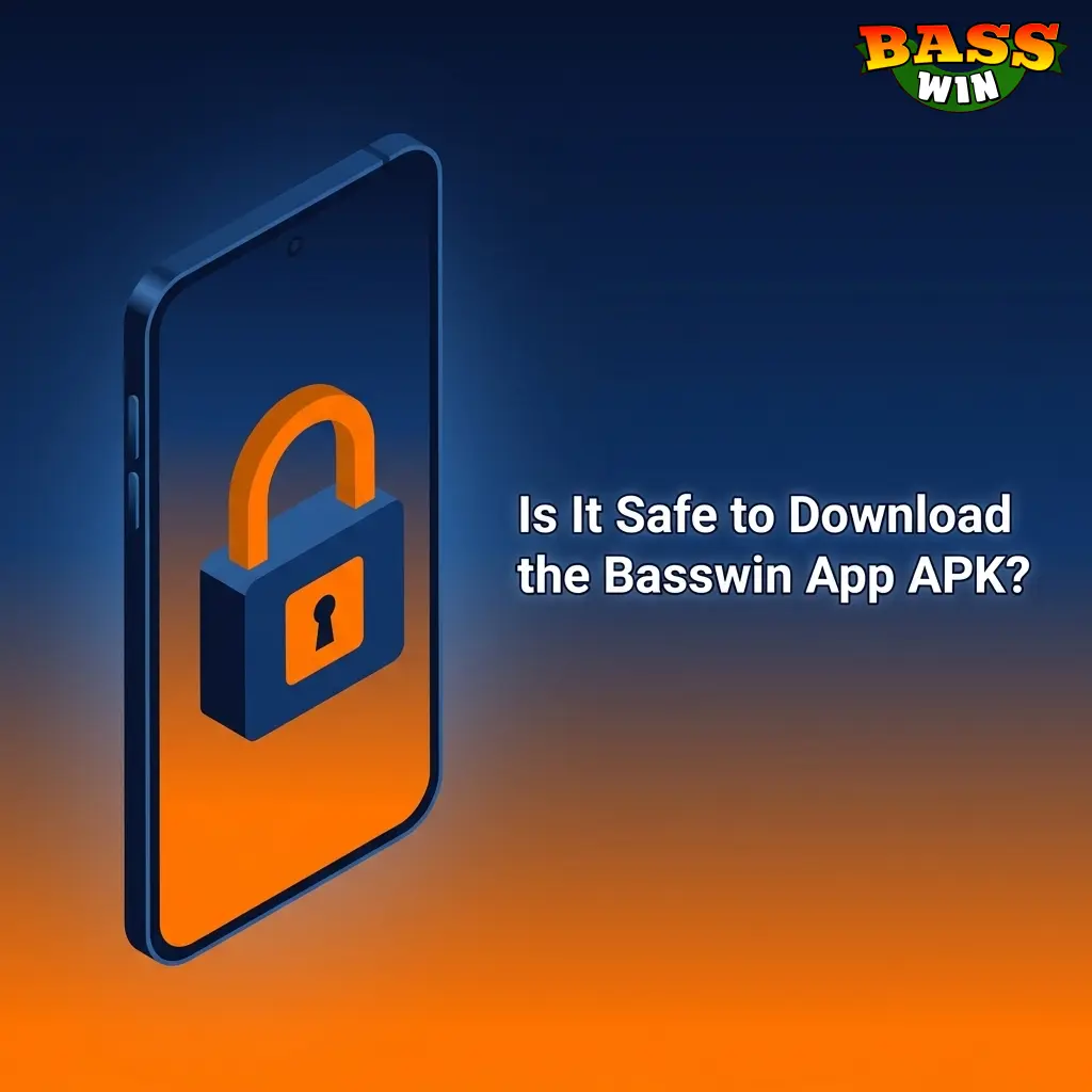 Basswin app APK download safety showing Curaçao eGaming licence and SSL encryption for UK players