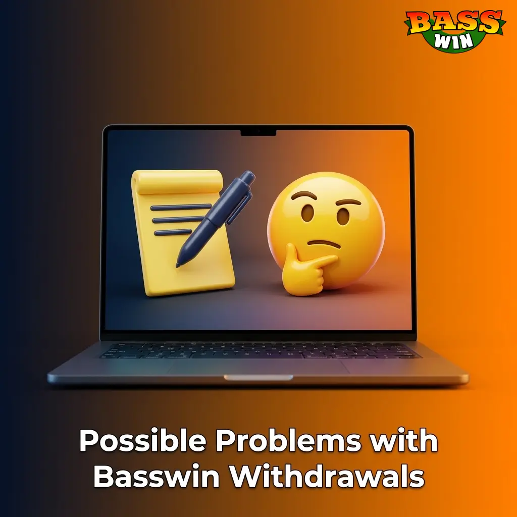 Basswin withdrawal problems including KYC verification, wagering requirements, payment details, and limit issues