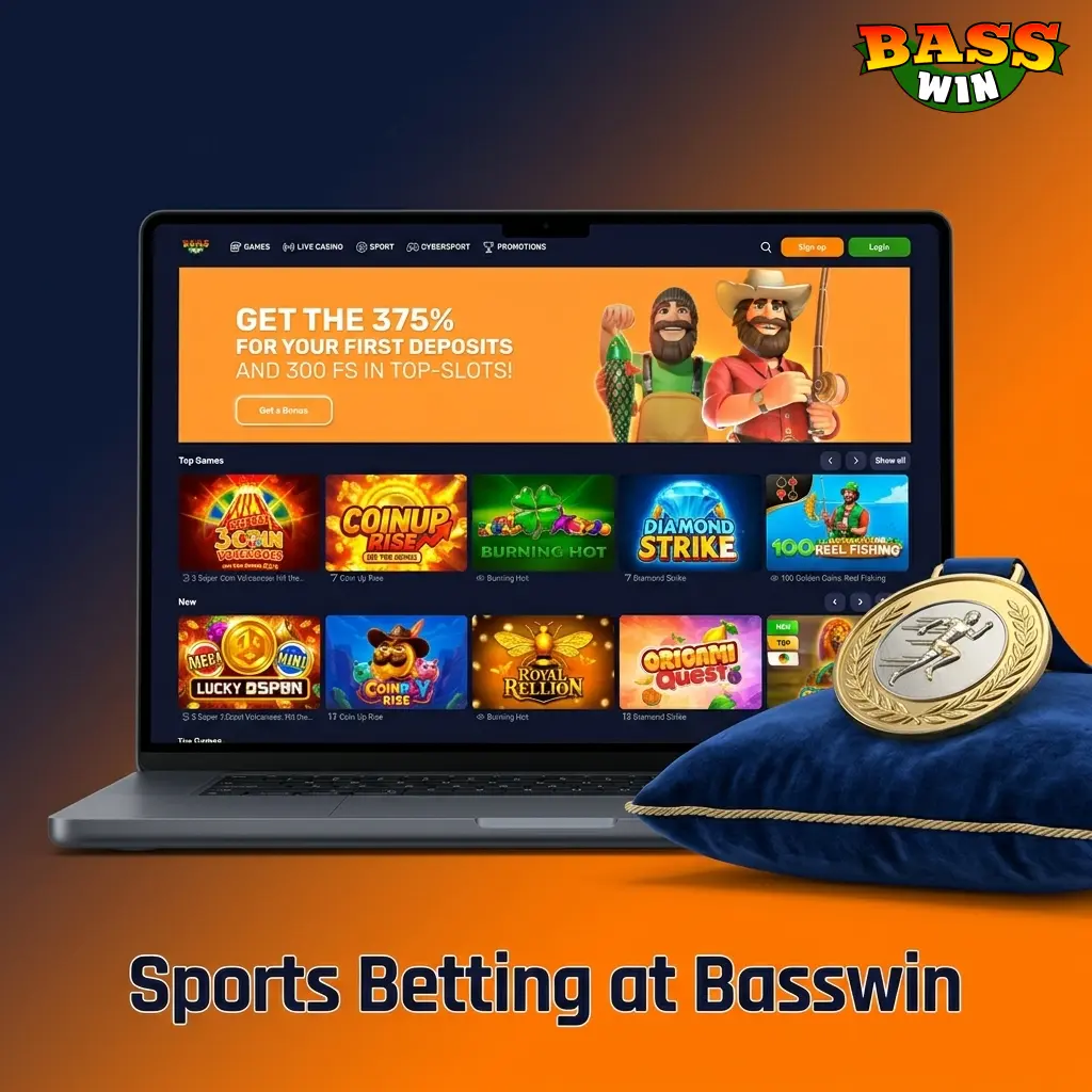 Basswin sportsbook covering football, tennis, basketball and cricket betting markets for UK players across 30+ sports disciplines