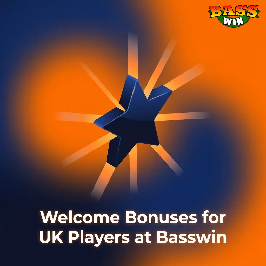 Basswin welcome bonus 375% match plus 300 free spins for UK players on first deposit, covering casino and sports betting